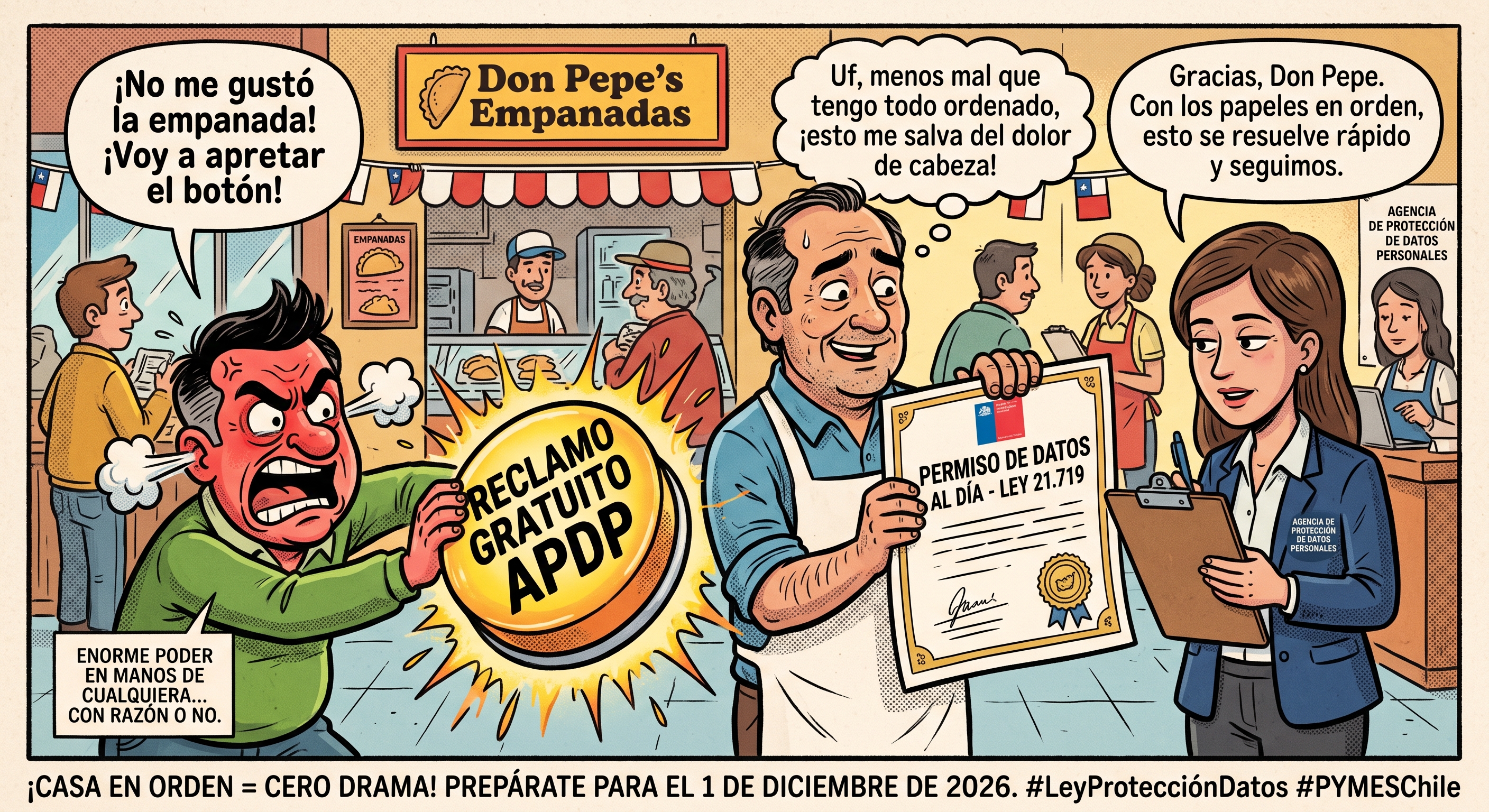 Un cliente enojado puede cambiarte la semana: la Ley 21.719 explicada para todos nosotros